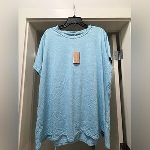 Patagonia Light Blue Women's Short Sleeve Tee
